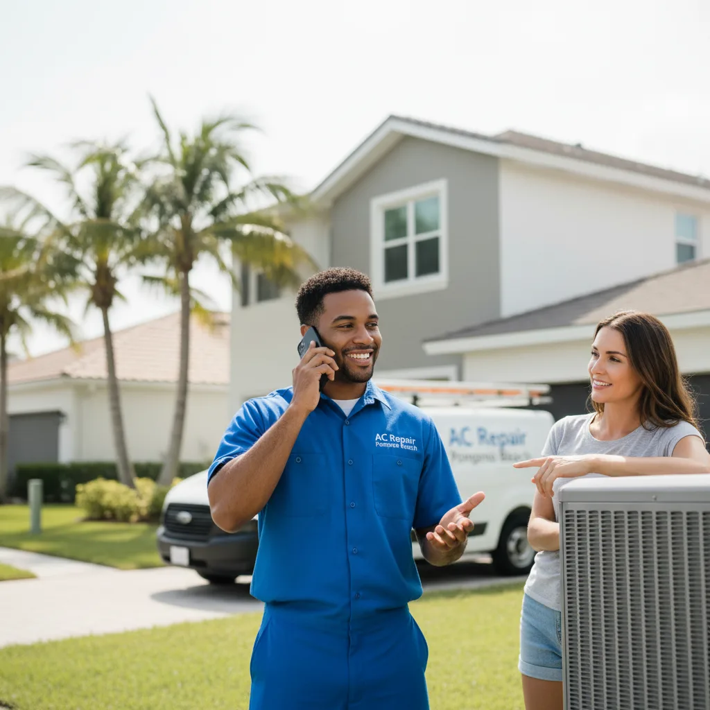 AC Repair Pompano Beach customer support in New Lebanon